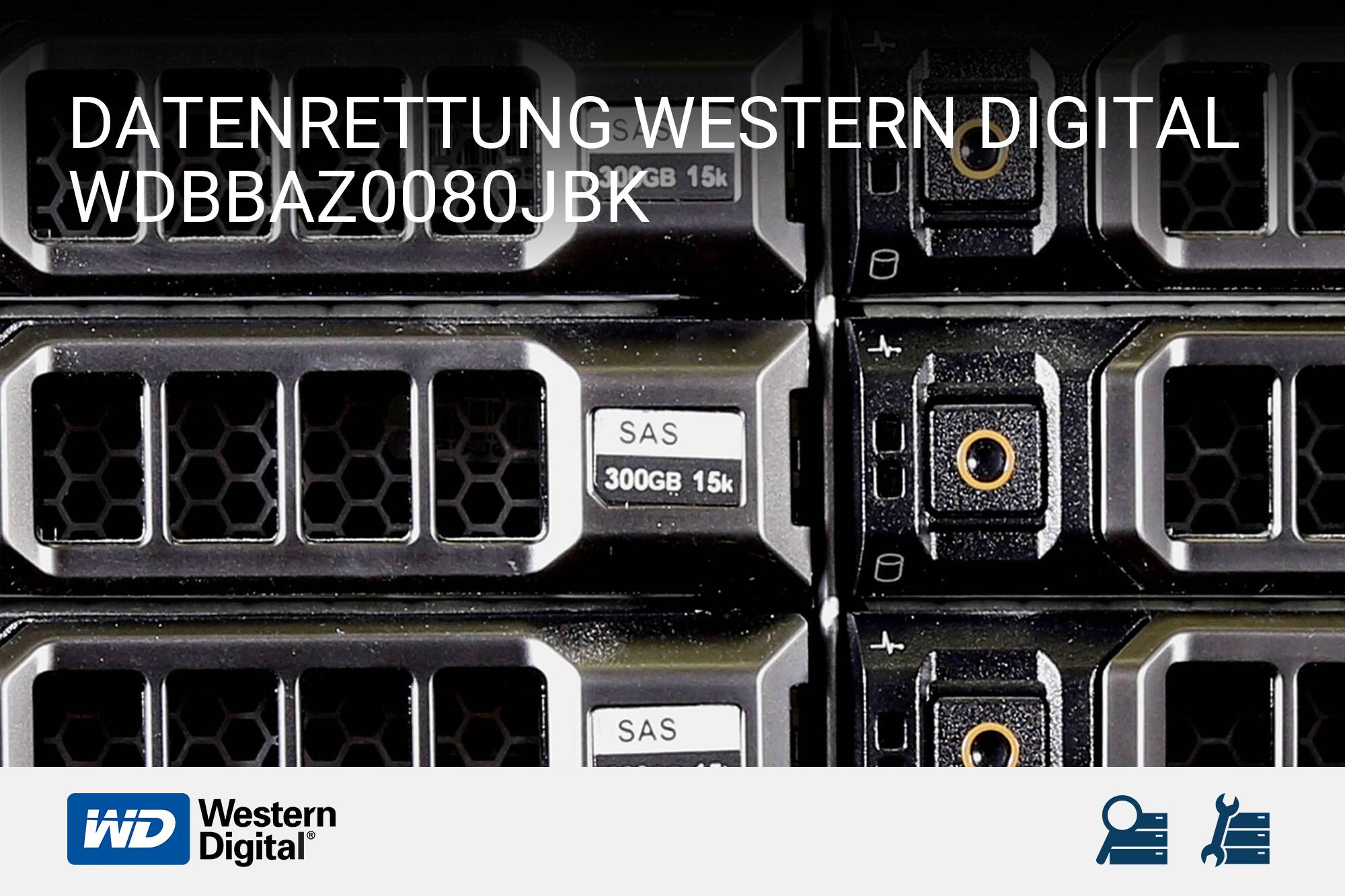 Western Digital WDBBAZ0080JBK