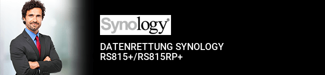 Datenrettung Synology RS815+/​RS815RP+