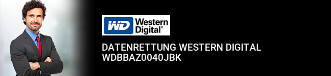 Datenrettung Western Digital WDBBAZ0040JBK